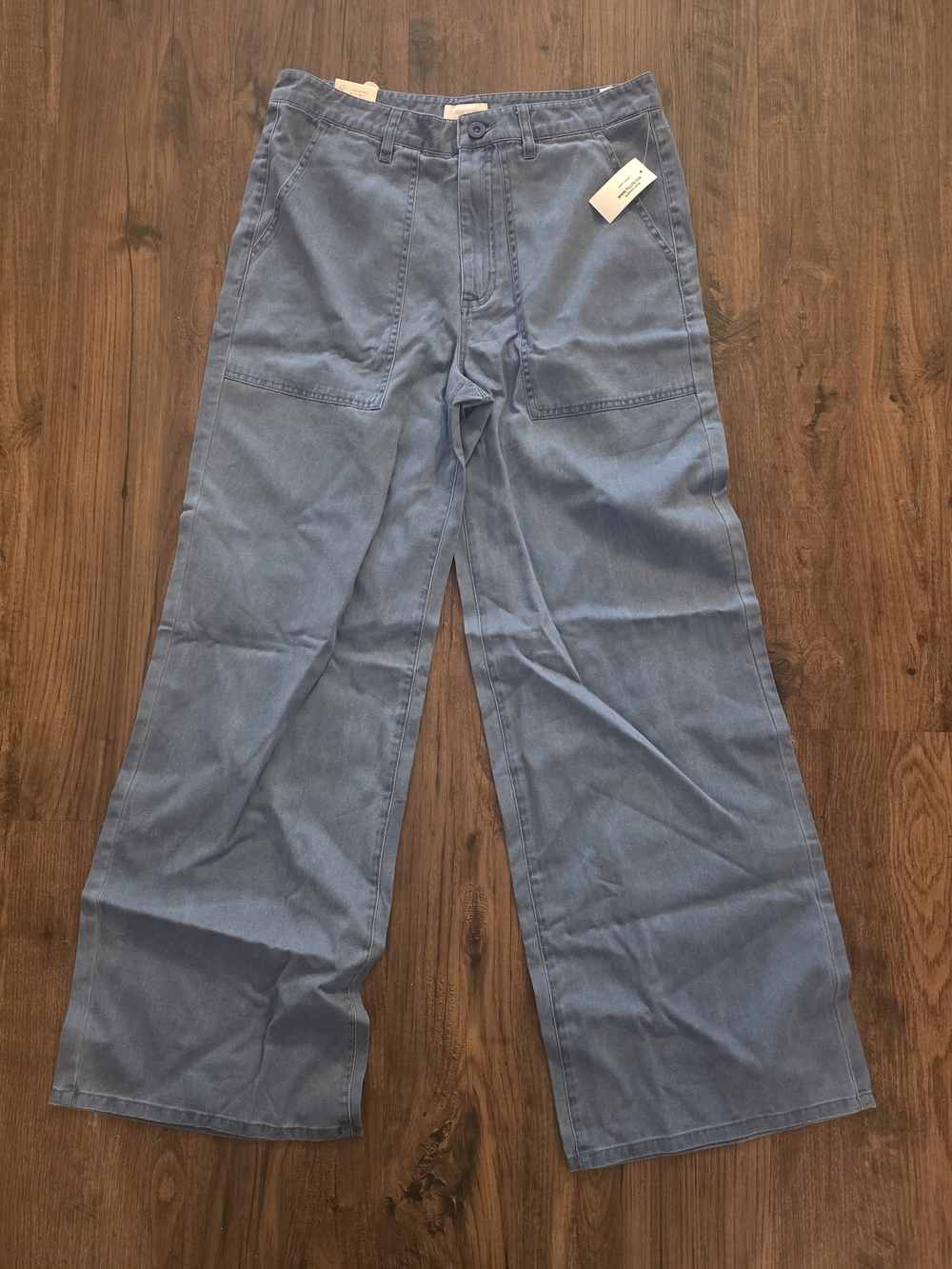 Brixton Blue Wide-Leg Pants